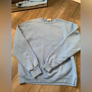 VTG Champion Authentic Pullover Sweatshirt Light Blue Size L